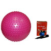 Мяч пупырчатый GB02 55 см в комплекте с насосом