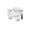 Комплект вакуумных контейнеров для продуктов Set5 2,7л + 1,5л + 1,3 л + 2 по 0,5л + насос