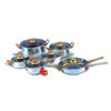 Набор посуды из нержавеющей стали (12 предметов) ИРХ1202