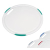 Кухонная разделочная доска круглая пластмассовая антибактериальная Cosmo 24 см